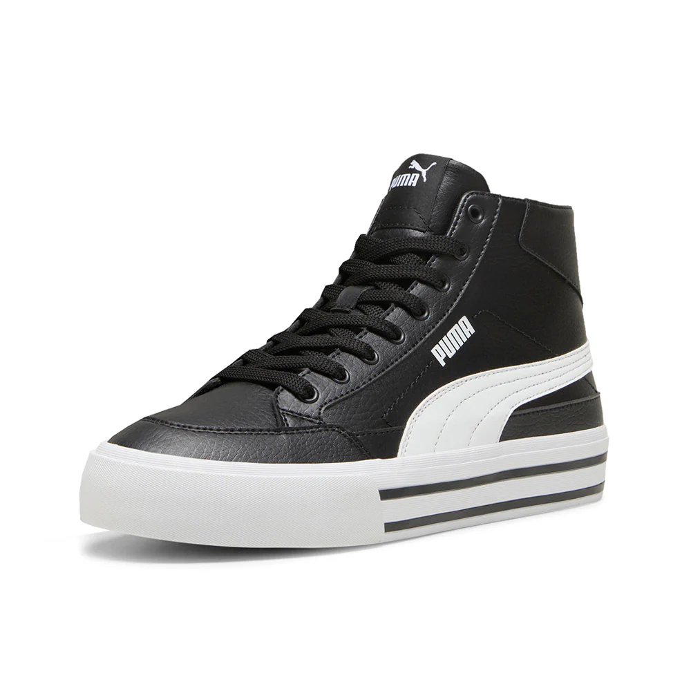 Court Classic Vulcanized Mid Lace Up Sneakers - Image 2