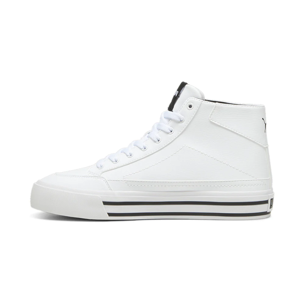 Court Classic Vulcanized Mid Lace Up Sneakers - Image 3