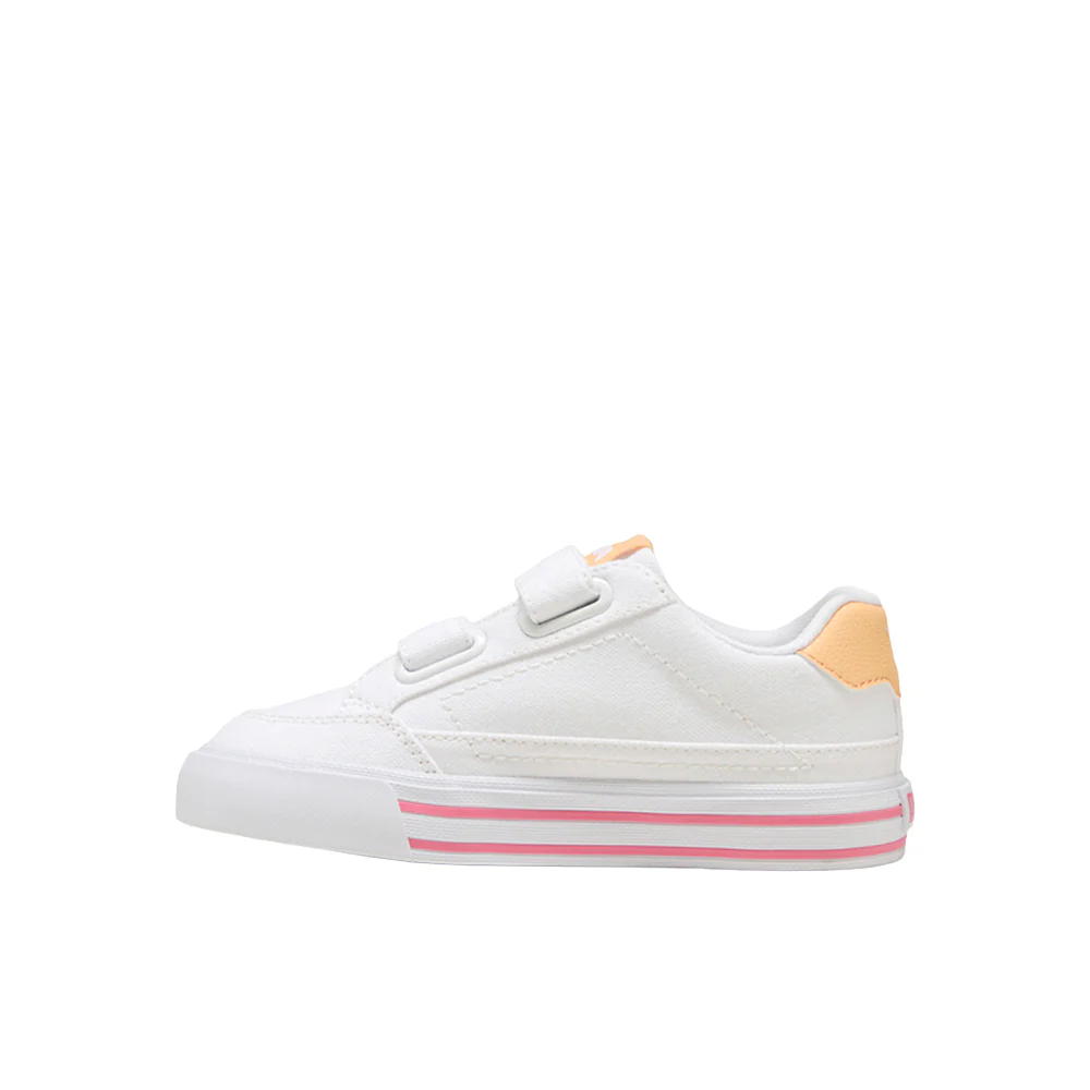 Court Classic Vulcanized Formstrip Slip On Sneakers (Little Kid) - Image 3