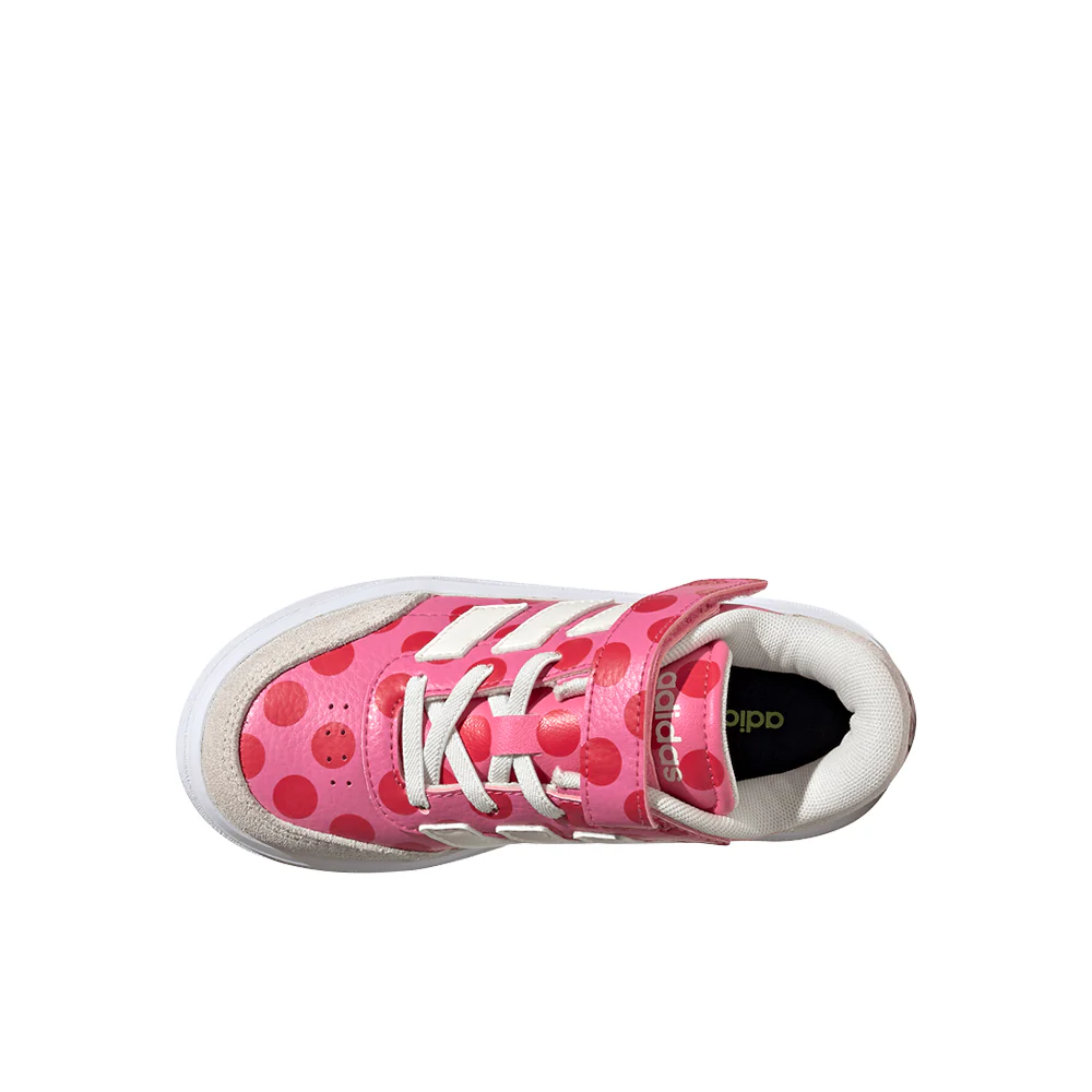 Courtblock Minnie EL Slip On Sneakers (Little Kid) - Image 4