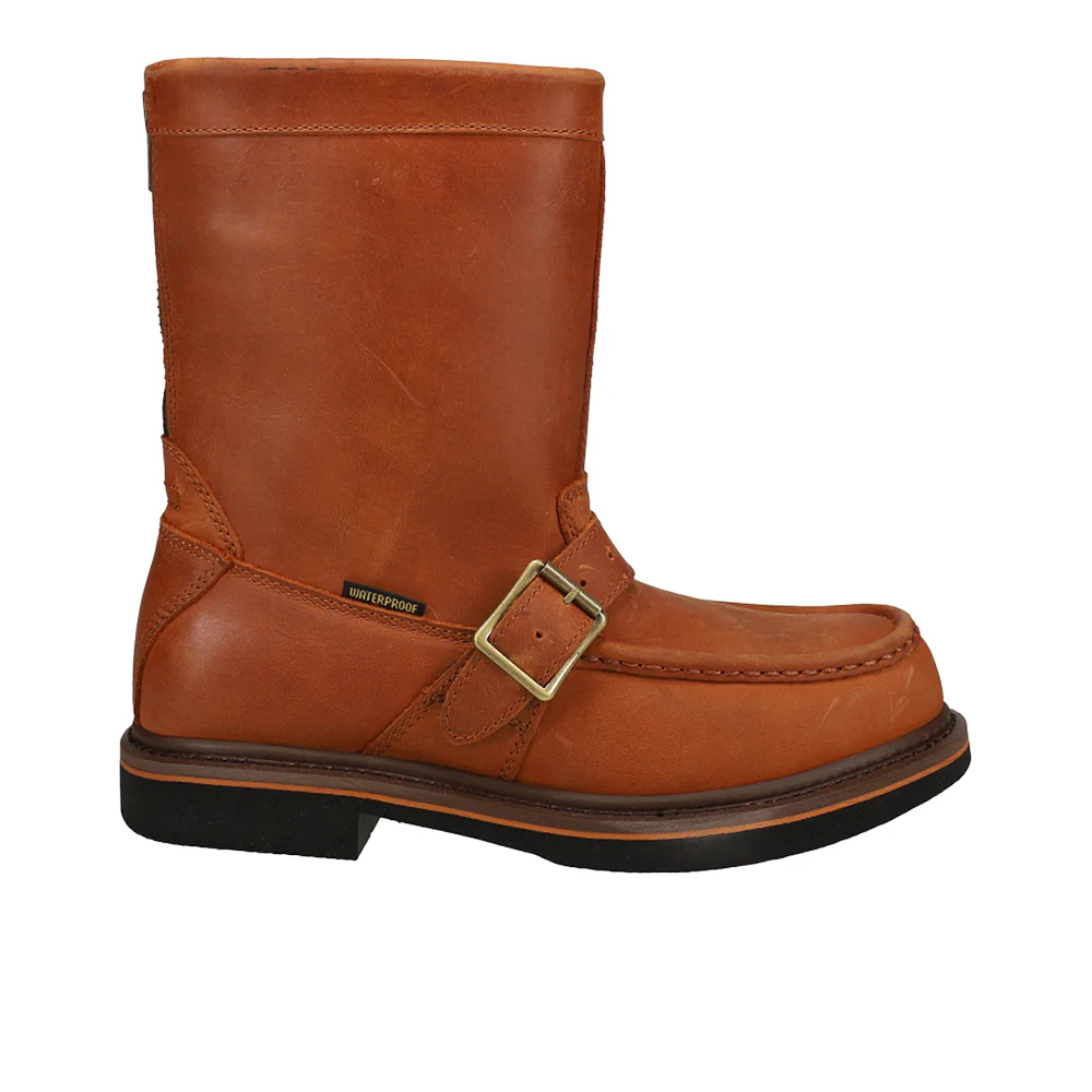 Covey 10 Inch Waterproof Moc Toe Work Boots