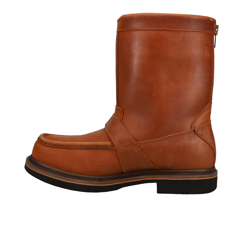 Covey 10 Inch Waterproof Moc Toe Work Boots - Image 3