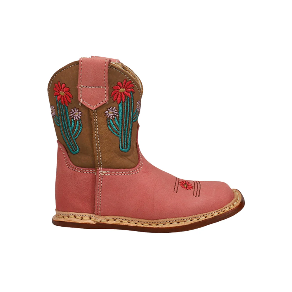 Cowbabies Cactus Square Toe Cowboy Boots (Infant)