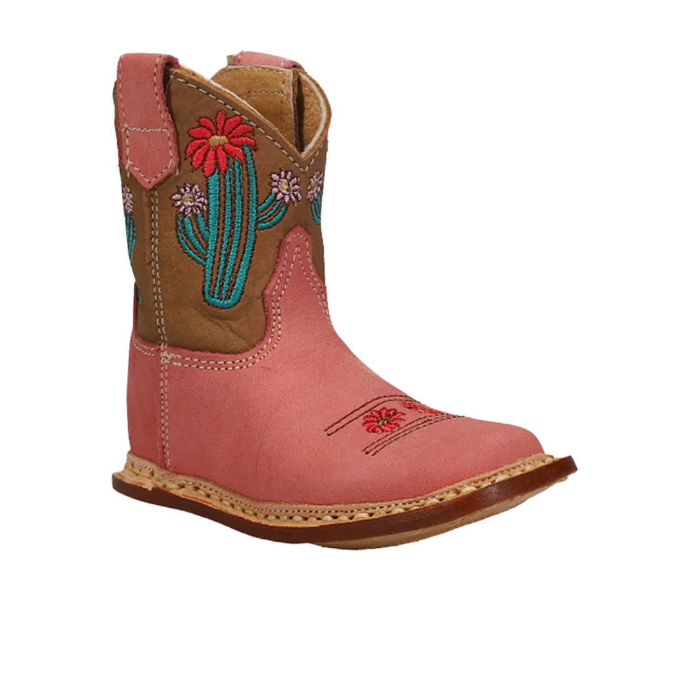 Cowbabies Cactus Square Toe Cowboy Boots (Infant) - Image 2