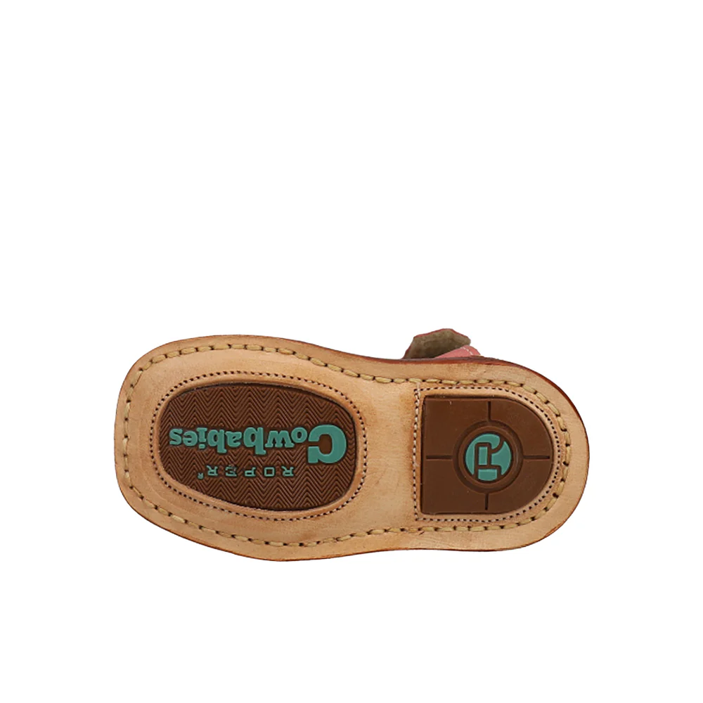 Cowbabies Cactus Square Toe Cowboy Boots (Infant) - Image 5