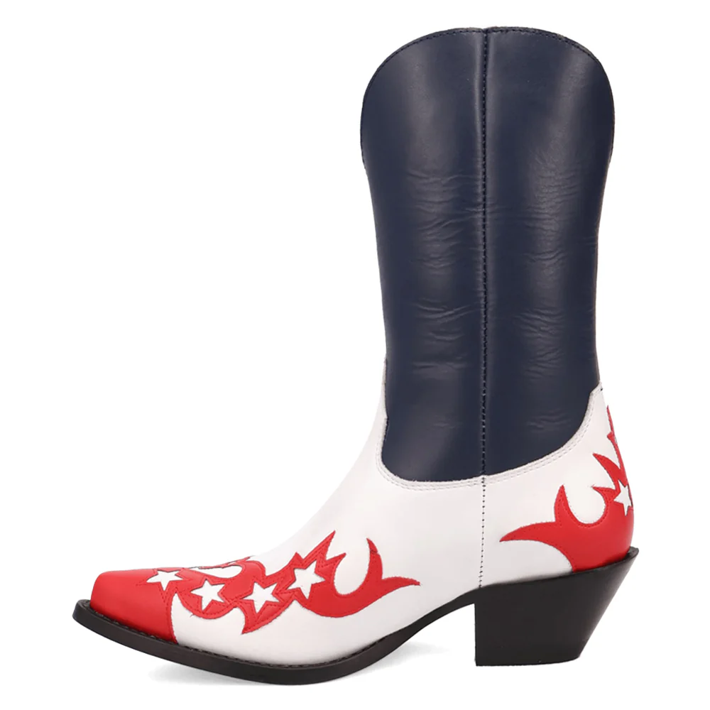 Cowgirl Graphic Snip Toe Pull On Boots - Image 3