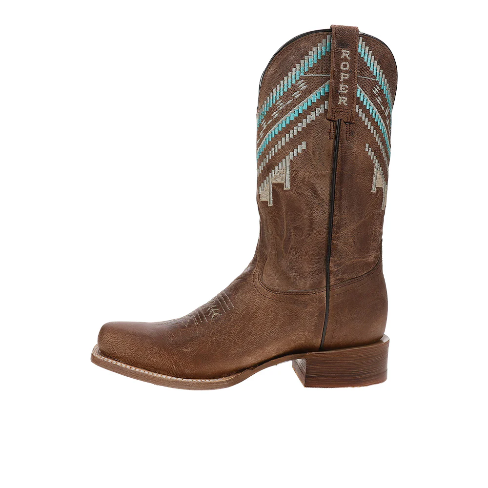 Cowgirl Tough Square Toe Cowboy Boots - Image 3