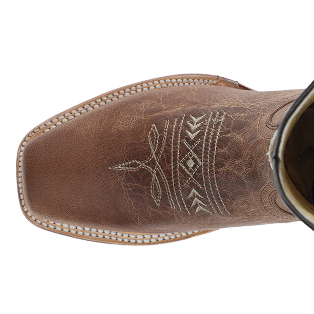 Cowgirl Tough Square Toe Cowboy Boots - Image 4