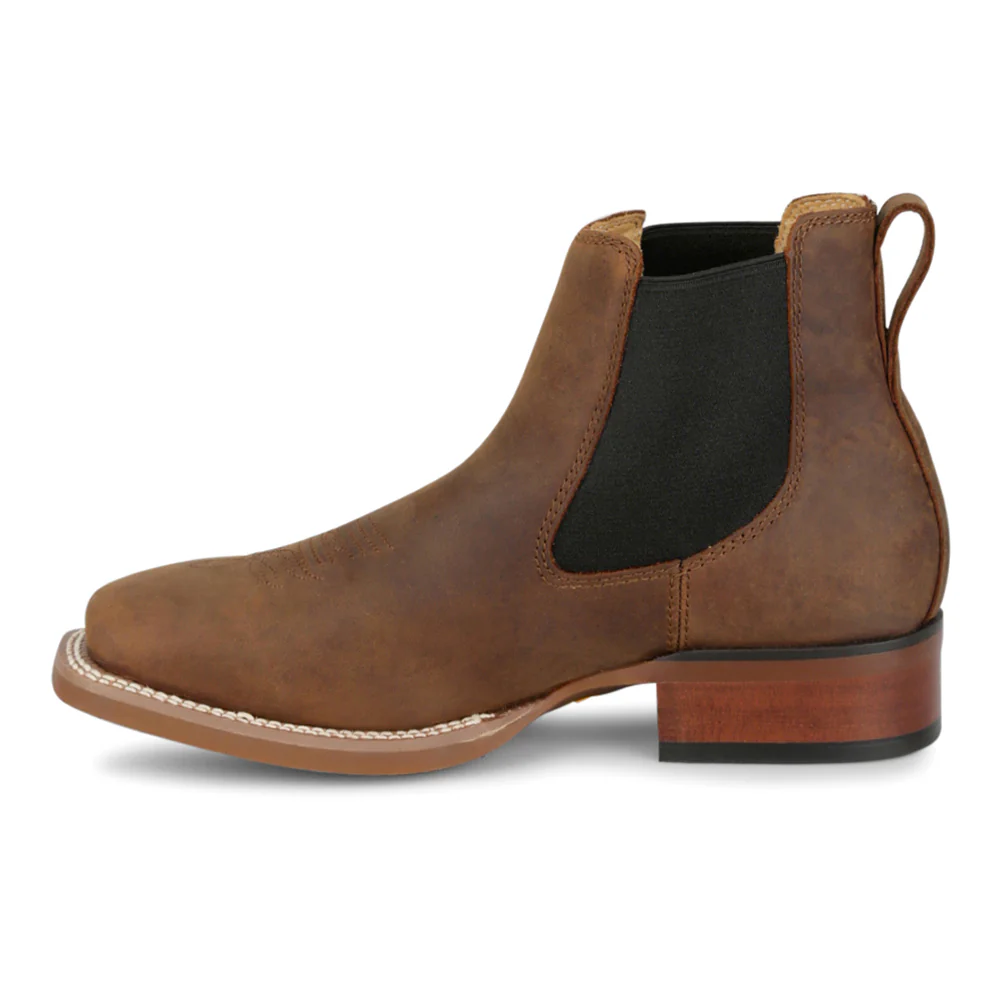 Crazy Buck Square Toe Chelsea Boots - Image 3