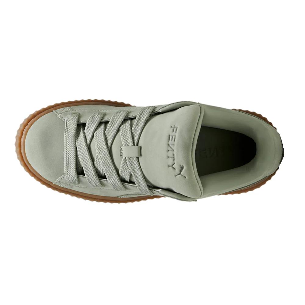 FENTY X PUMA Creeper Phatty Nubuck Lace Up Sneakers - Image 4