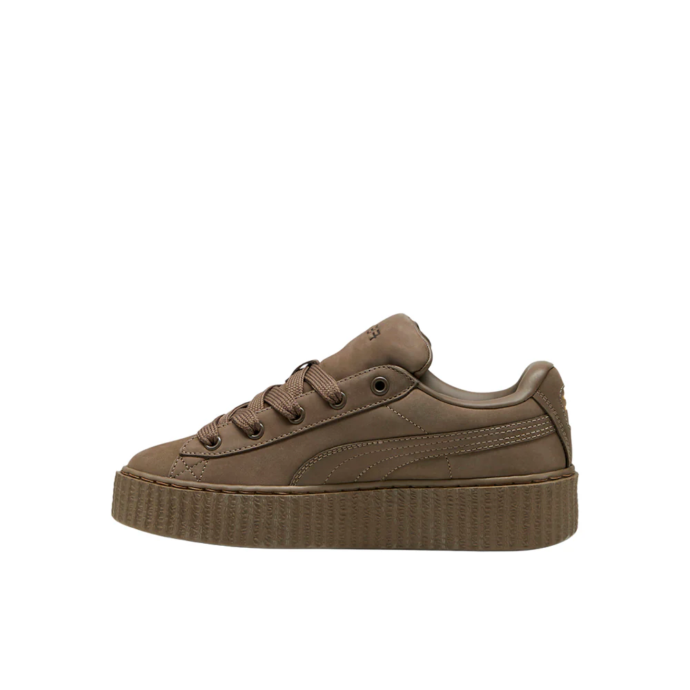 FENTY X PUMA Creeper Phatty Nubuck Lace Up Sneakers (Big Kid) - Image 3