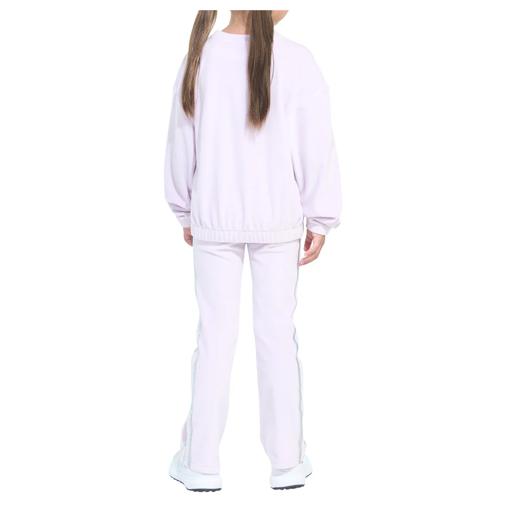 Crew Neck Sweatshirt Velour & Sweatpants Set F24 (Youth) - Image 4