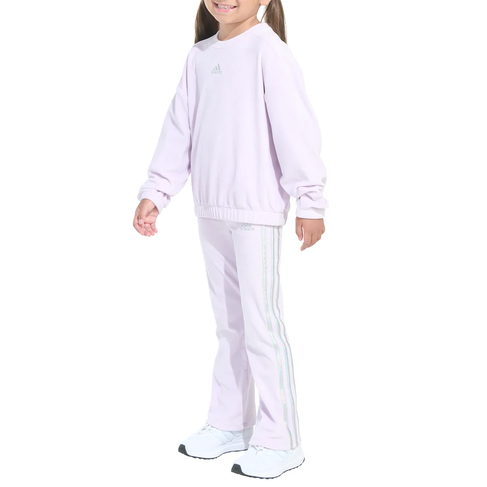 Crew Neck Sweatshirt Velour & Sweatpants Set F24 (Youth) - Image 5