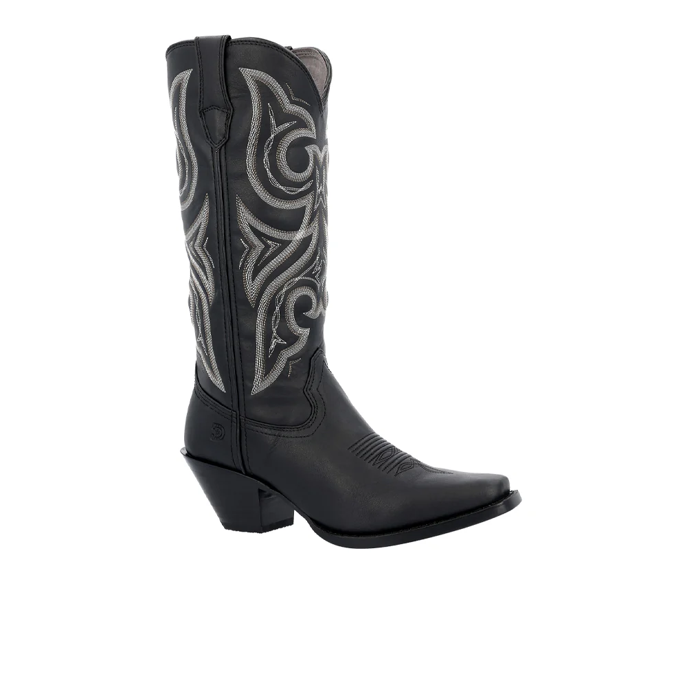 Crush Embroidered Snip Toe Pull On Cowboy Boots - Image 2