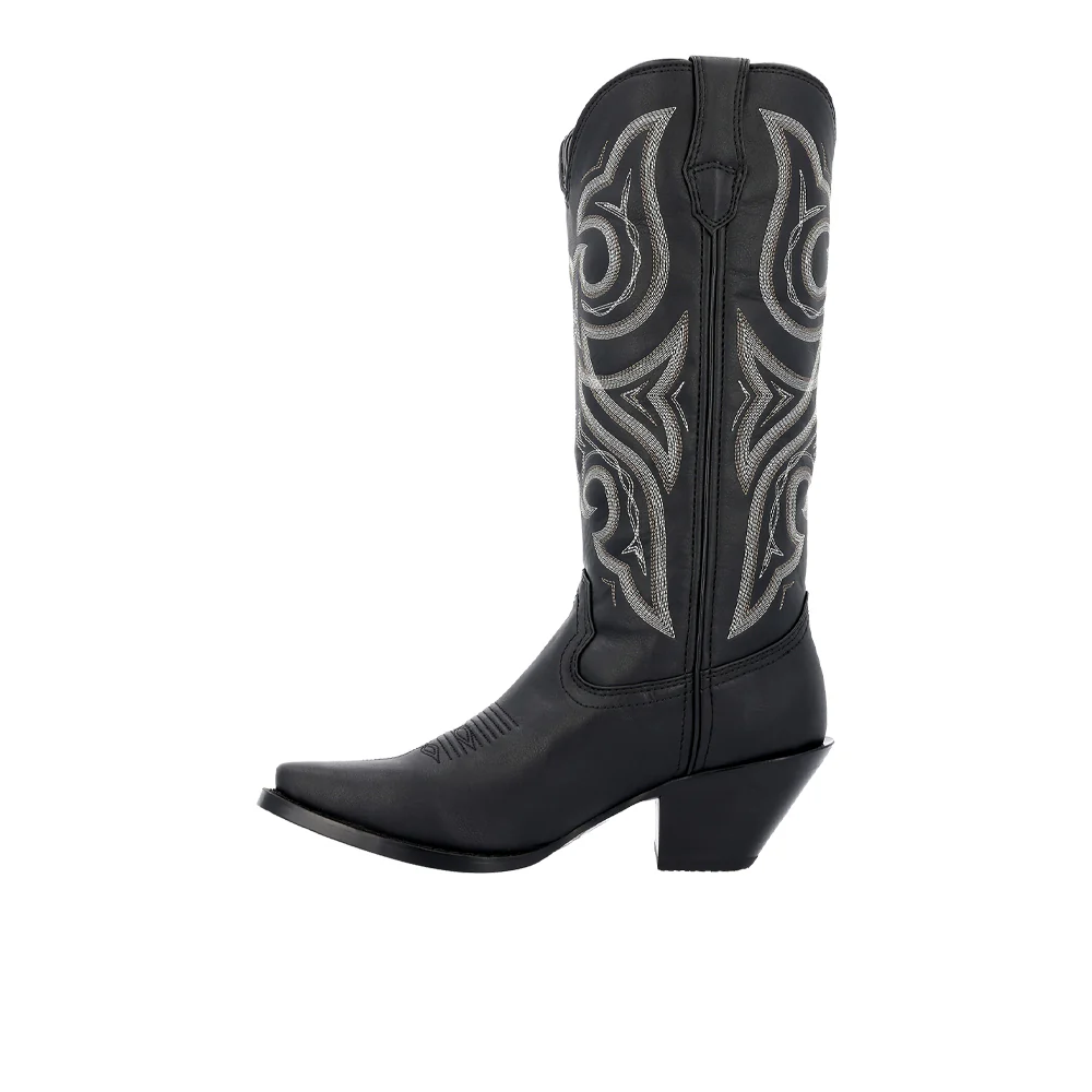 Crush Embroidered Snip Toe Pull On Cowboy Boots - Image 3