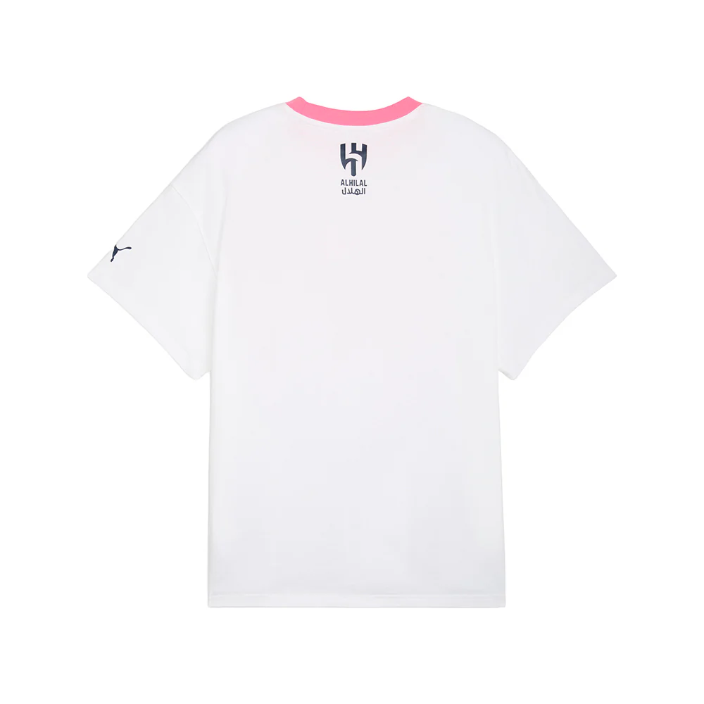 PUMA HOOPS X AL HILAL Graphic Crew Neck Short Sleeve T-Shirt - Image 2