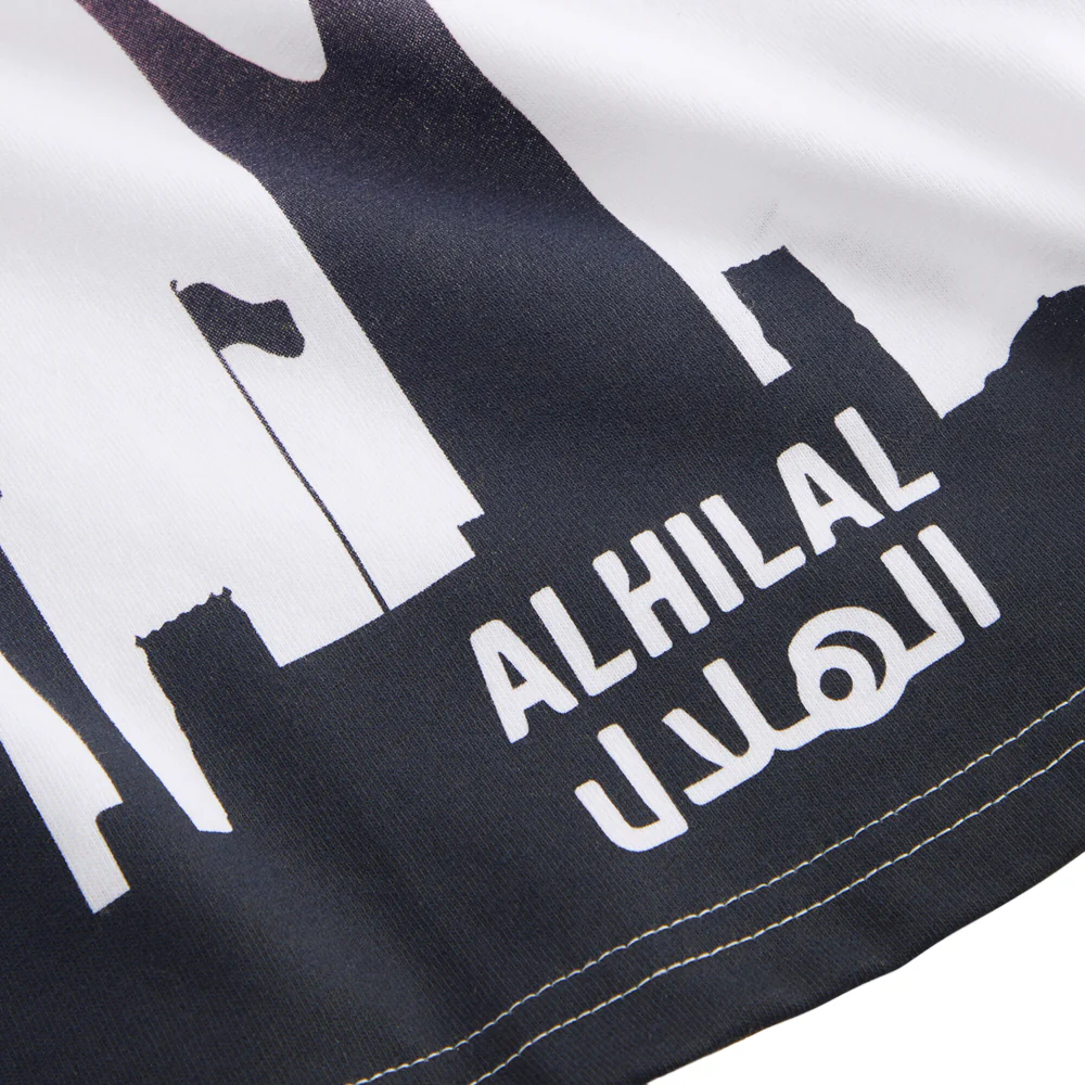 PUMA HOOPS X AL HILAL Graphic Crew Neck Short Sleeve T-Shirt - Image 3