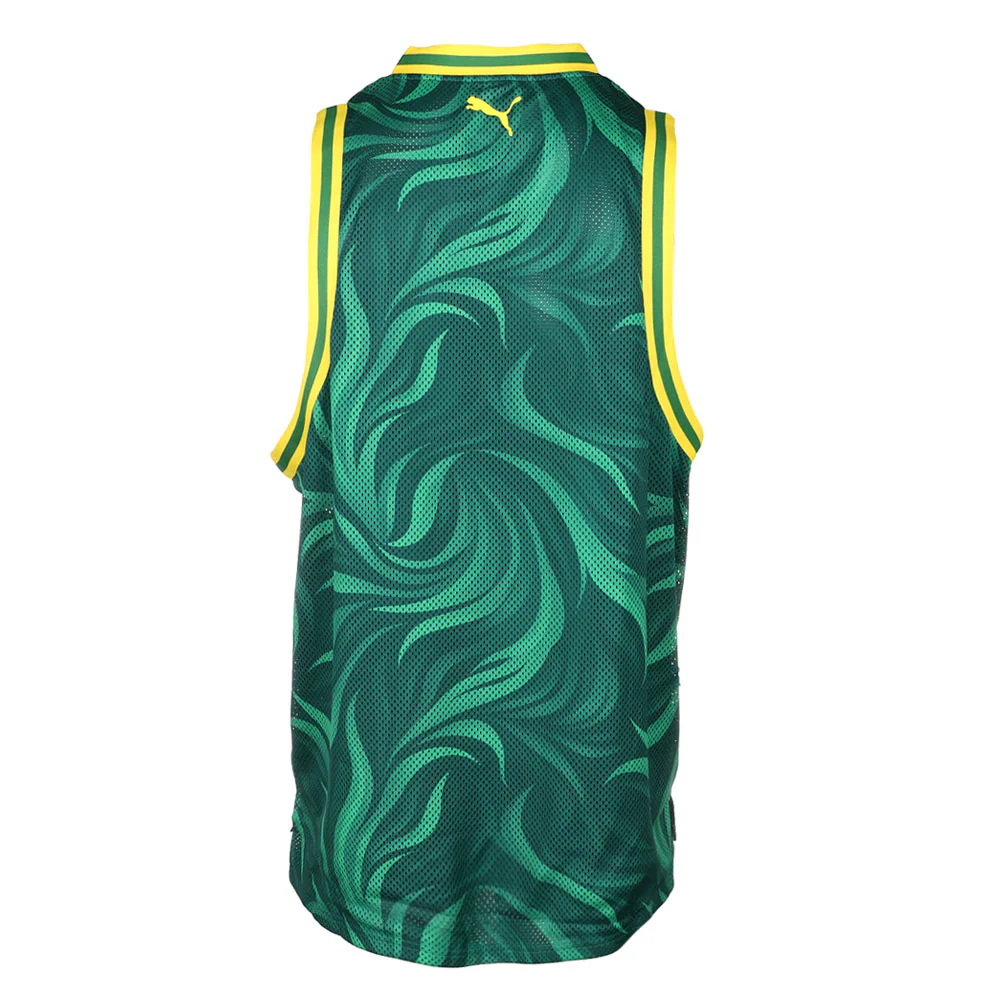 PUMA HOOPS X PALMEIRAS Crew Neck Sleeveless Replica Jersey - Image 4