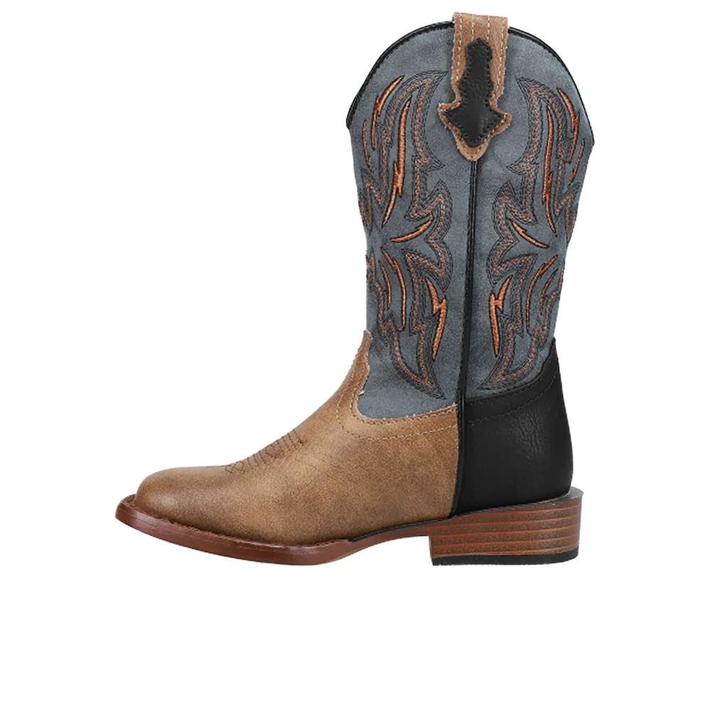 Dalton Square Toe Cowboy Shoes (Little Kid) - Image 3