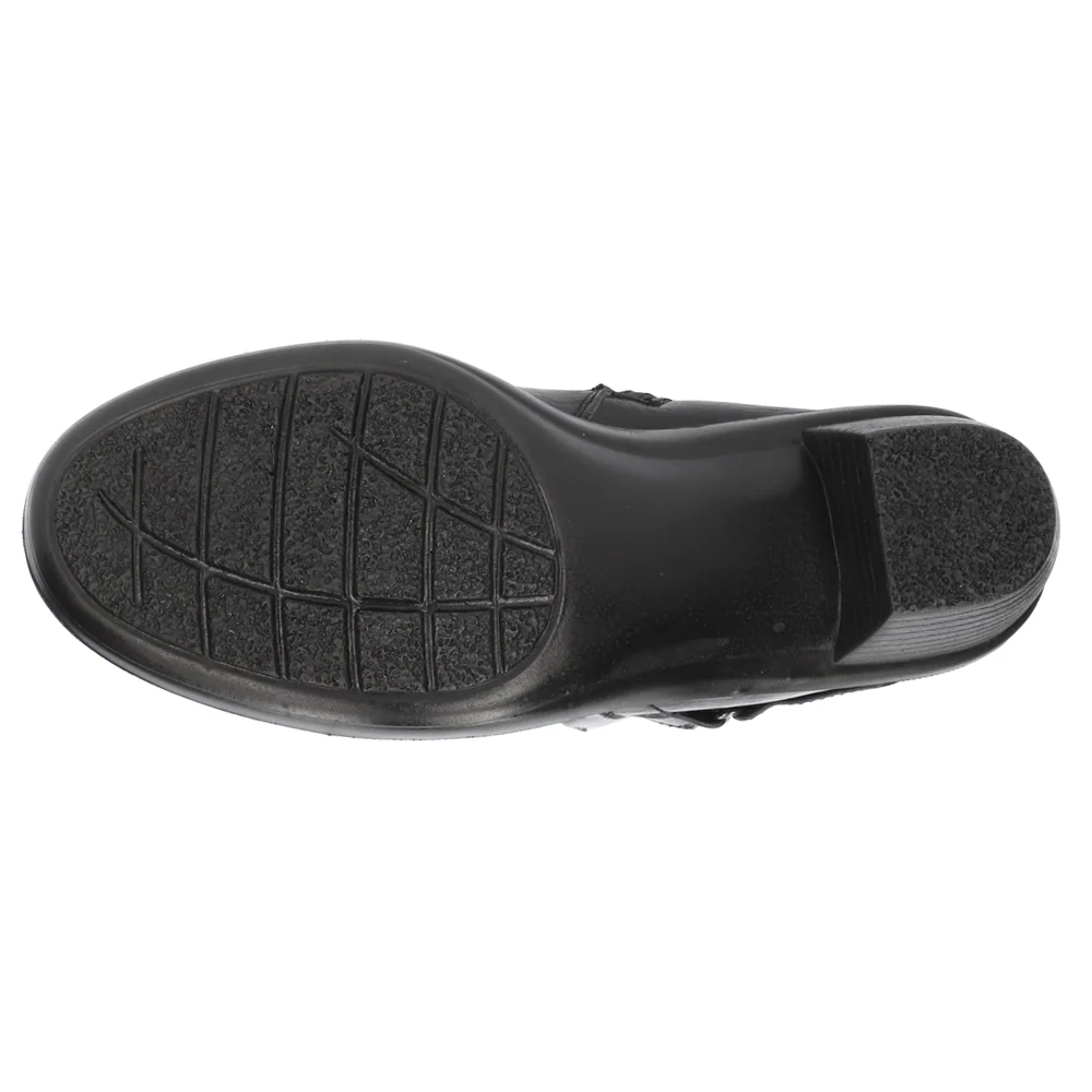 Damita Round Toe Zippered Booties - Image 5