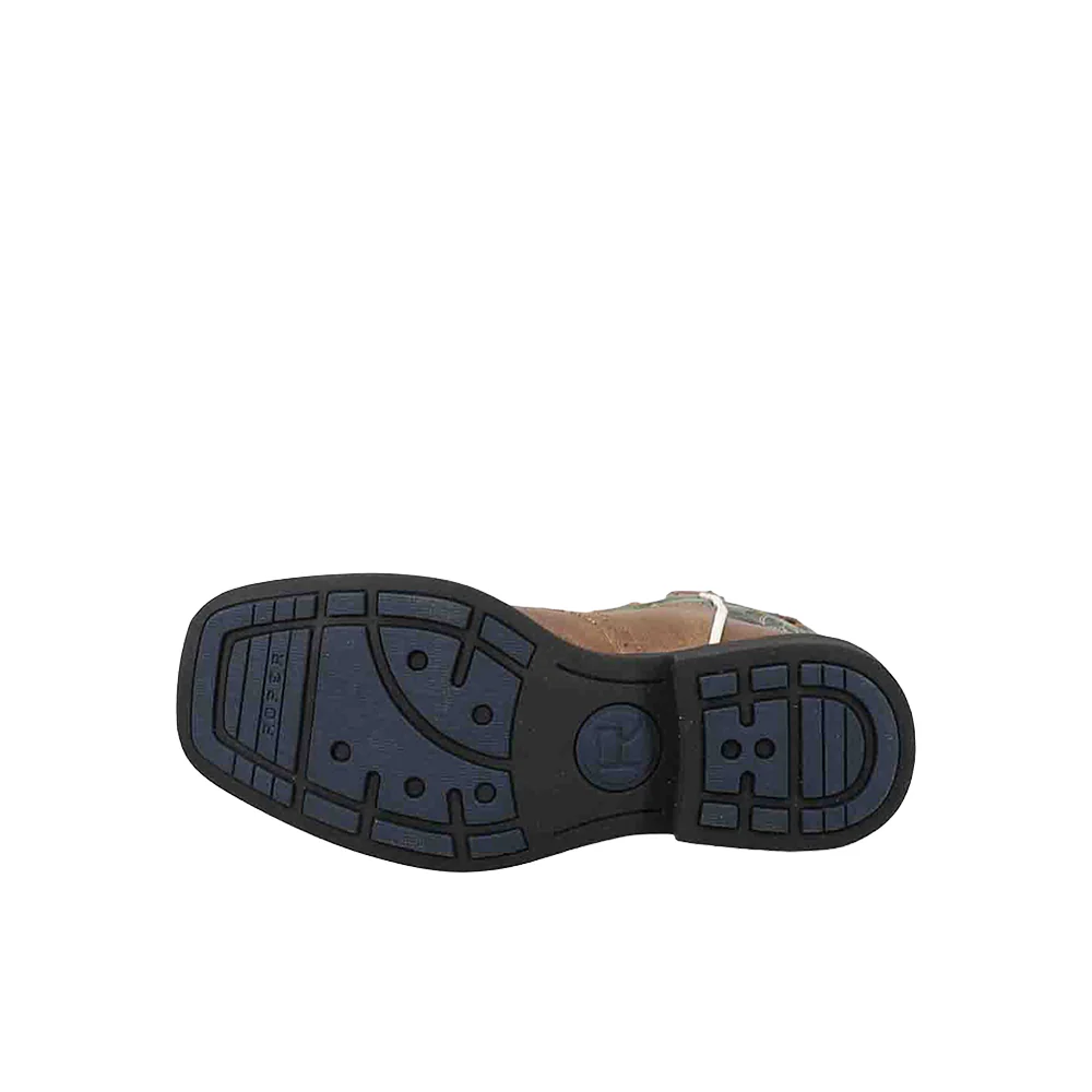 Daniel Embroidery Square Toe Cowboy Boots (Toddler) - Image 5