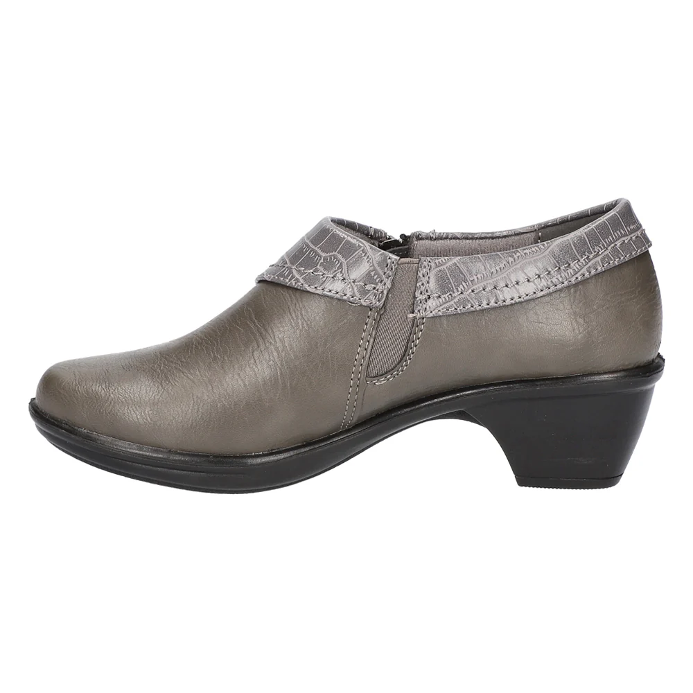 Darcy Croc Studded Round Toe Zippered Booties - Image 3