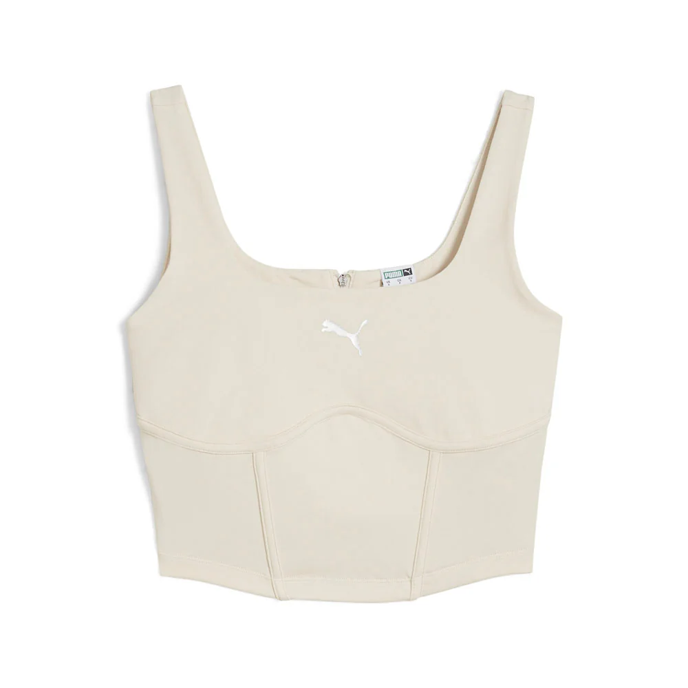 Dare To Gym2k Corset Scoop Neck Tank Top