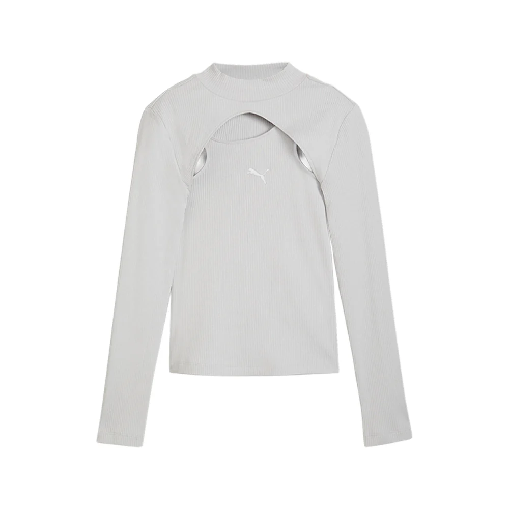 Dare To Midnight Motion Cutout Crew Neck Long Sleeve Pullover Shirt