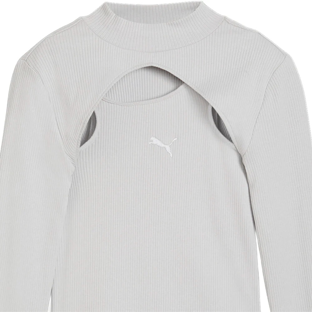 Dare To Midnight Motion Cutout Crew Neck Long Sleeve Pullover Shirt - Image 3
