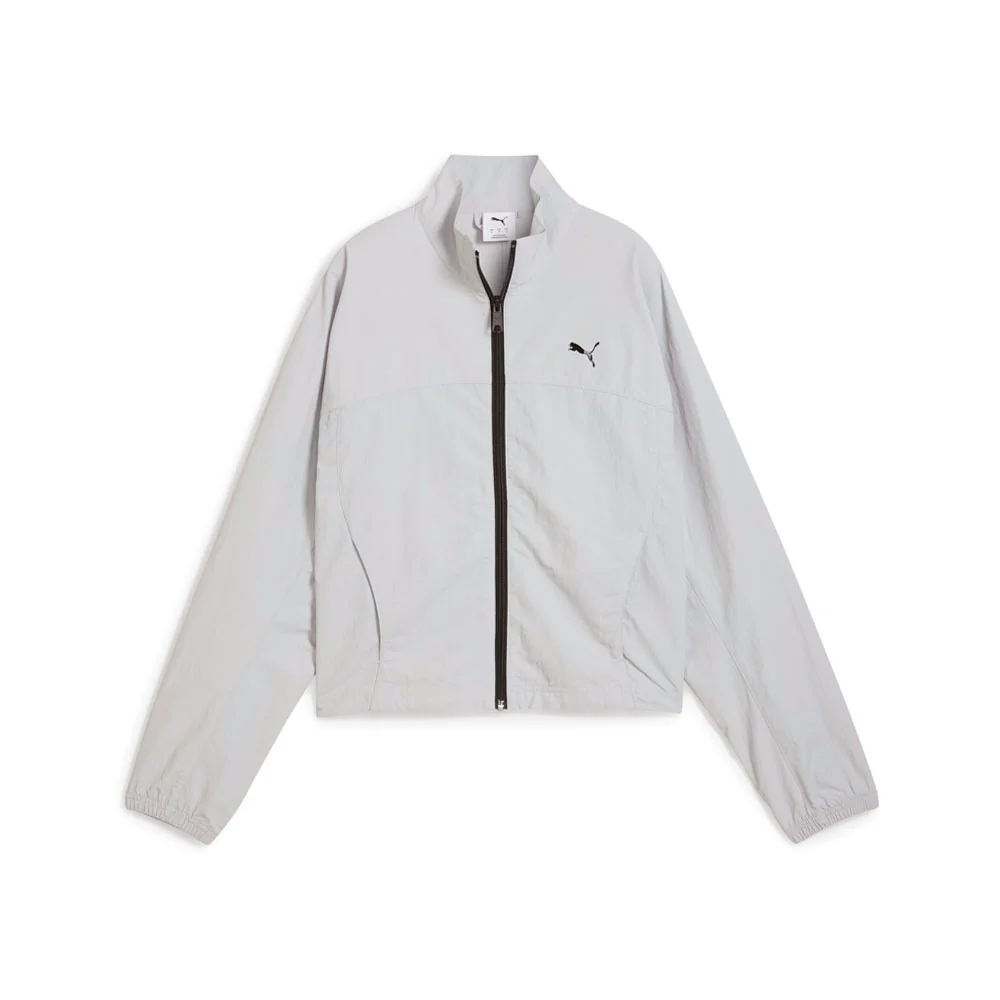 Dare To Oversized Zip Off Woven Full Zip Jacket