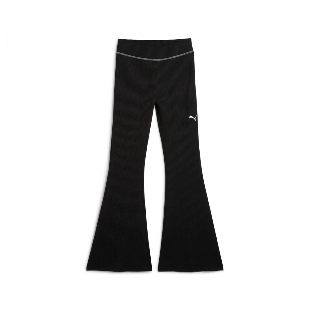 Dare To Textured Flared Leggings