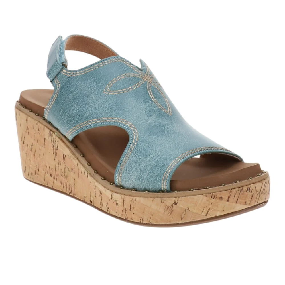 Darlin Wedge Slingback Sandals - Image 2