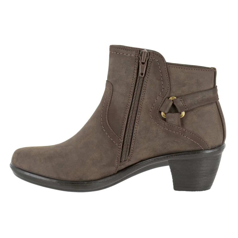 Dawnta Round Toe Zippered Booties - Image 3