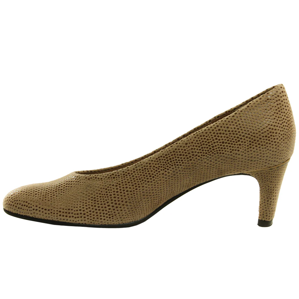 Dayle Round Toe Block Heel Pumps - Image 3