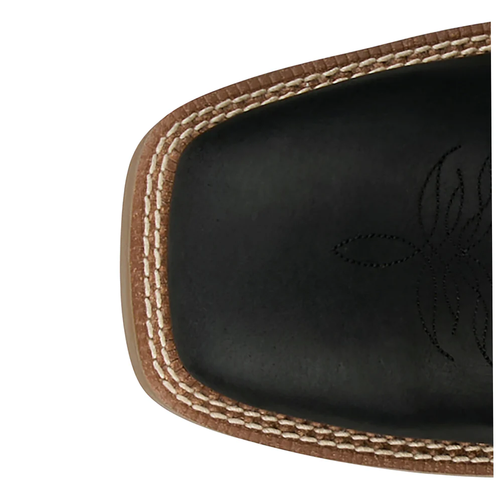 Daymoney Embroidered Square Toe Cowboy Boots - Image 4
