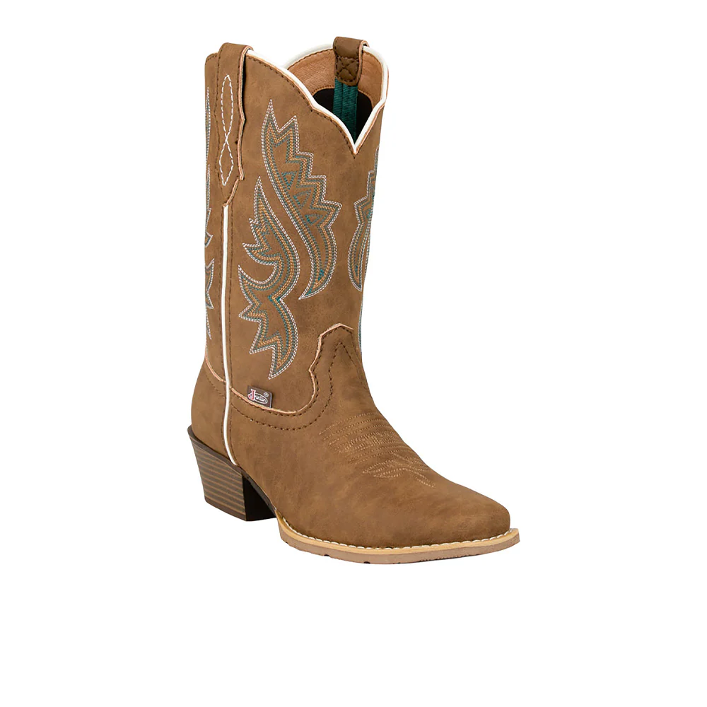 Dee Embroidered Square Toe Cowboy Boots - Image 2