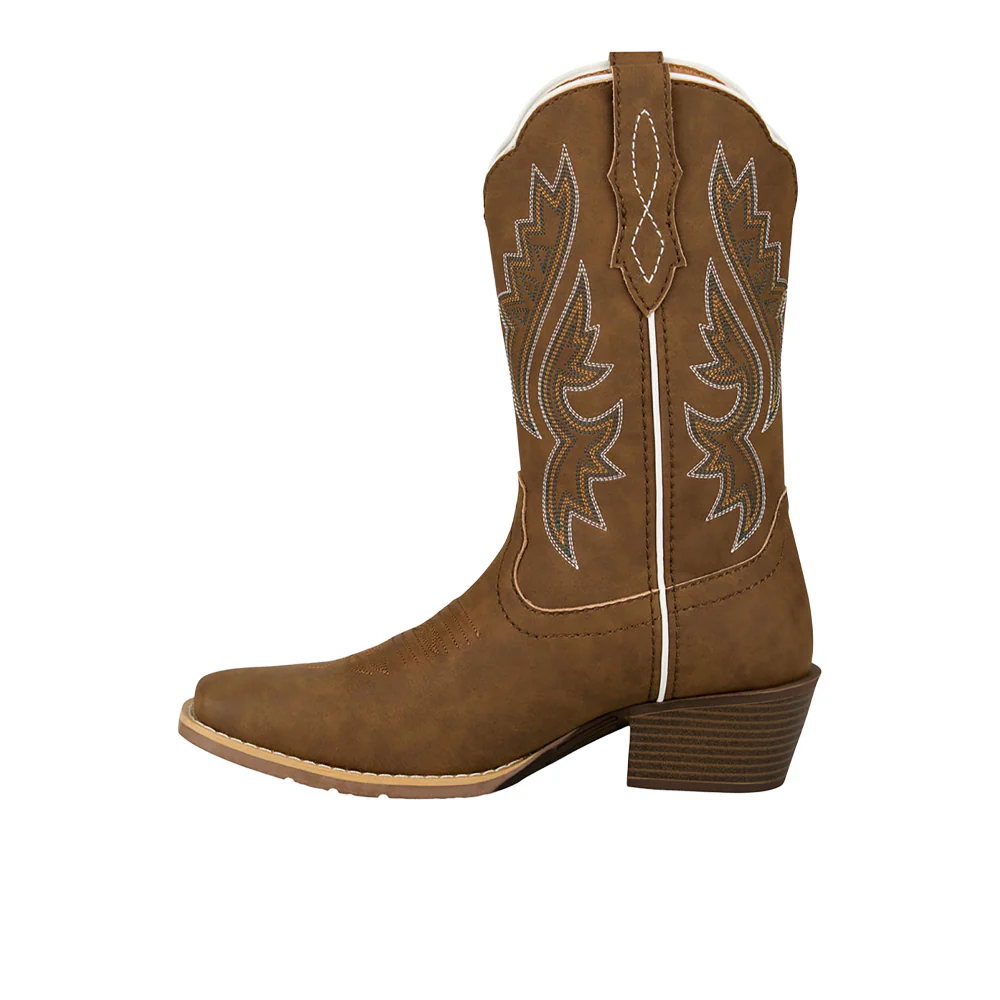 Dee Embroidered Square Toe Cowboy Boots - Image 3
