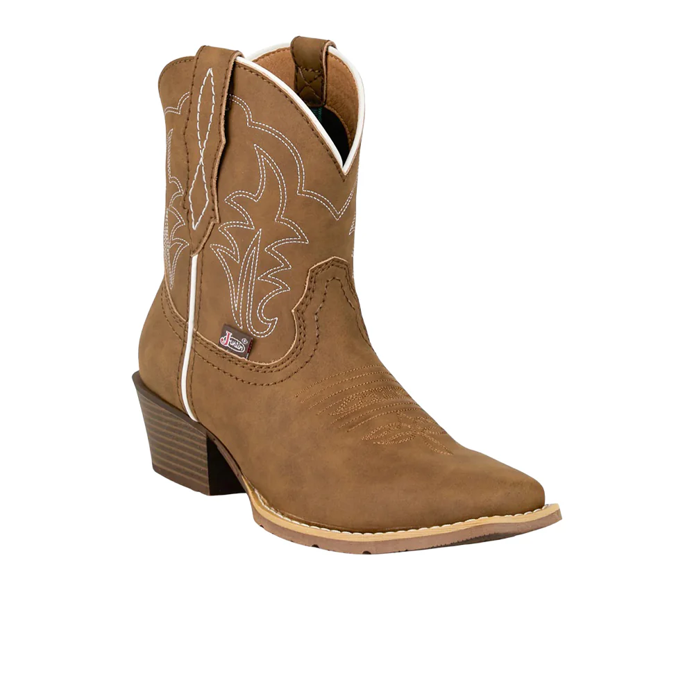 Dee Embroidered Square Toe Cowboy Boots - Image 2