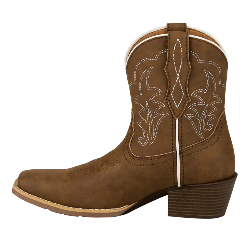 Dee Embroidered Square Toe Cowboy Boots - Image 3