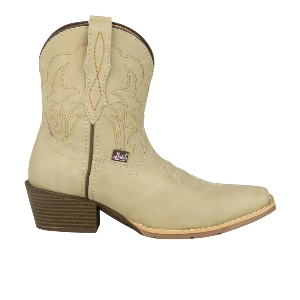 Dee Embroidered Square Toe Cowboy Boots