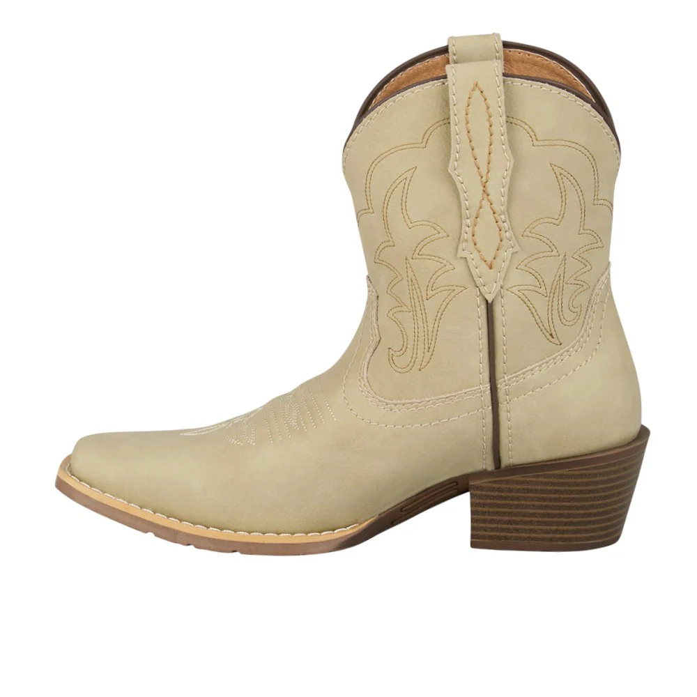 Dee Embroidered Square Toe Cowboy Boots - Image 3