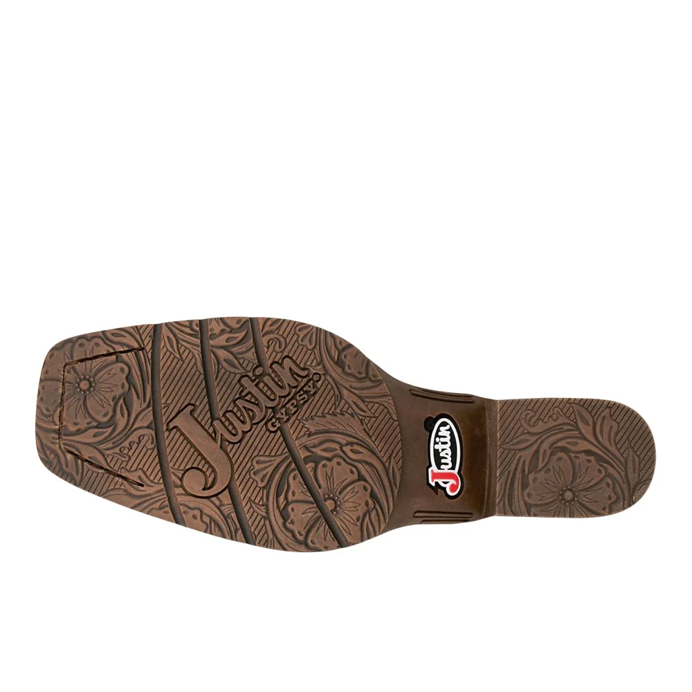 Dee Embroidered Square Toe Cowboy Boots - Image 5
