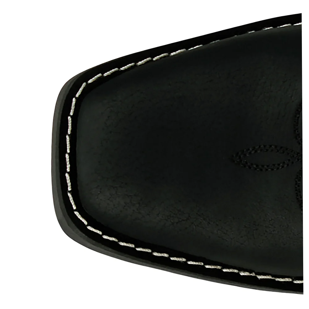 Dee Embroidered Square Toe Cowboy Boots - Image 4
