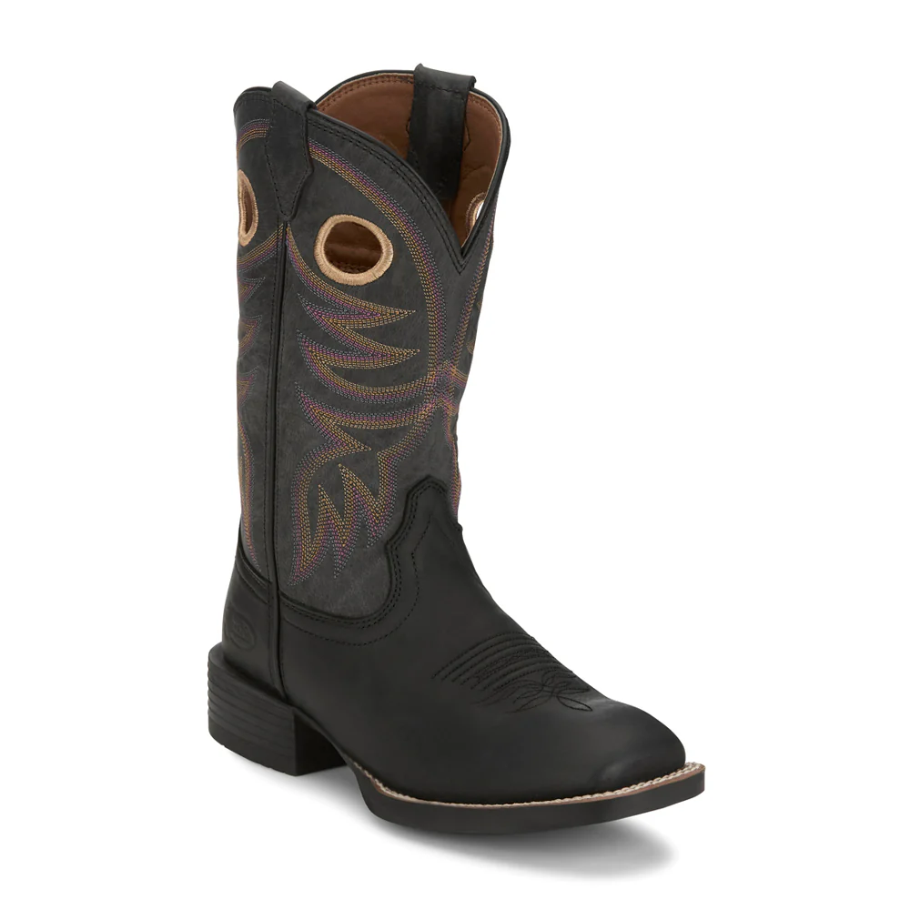 Demeter Square Toe Pull On Cowboy Boots - Image 2