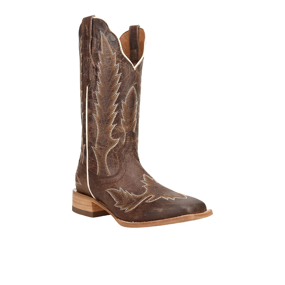 Denita Embroidered Square Toe Pull On Cowboy Boots - Image 2