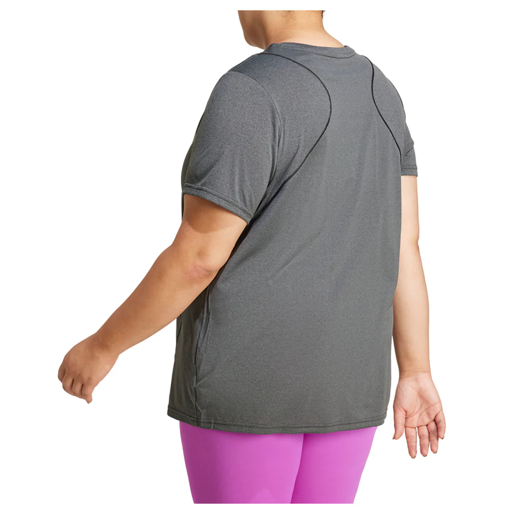 Designed for Training Crew Neck Short Sleeve Athletic T-Shirt (Plus) - Image 2