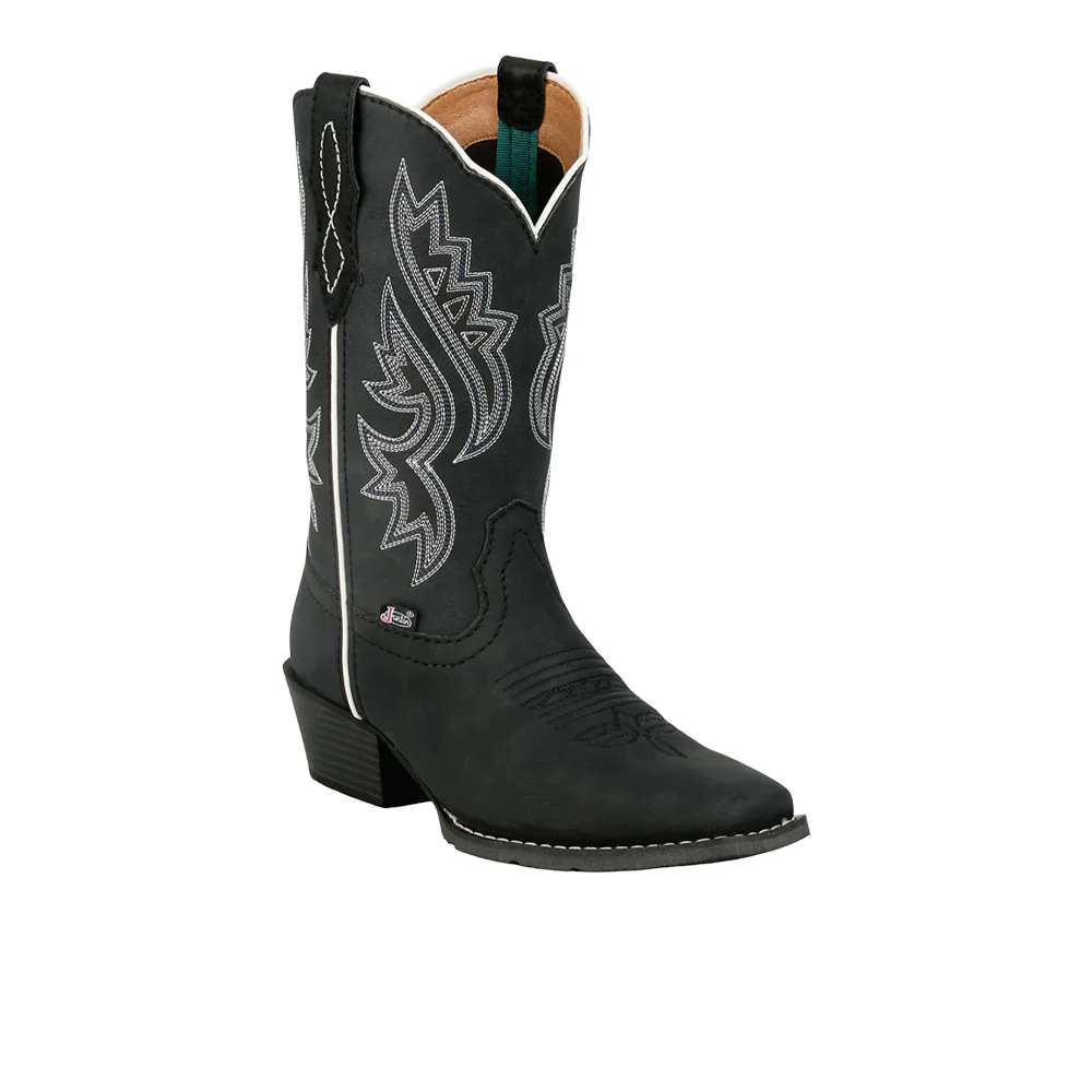 Dezi Embroidered Square Toe Cowboy Boots - Image 2
