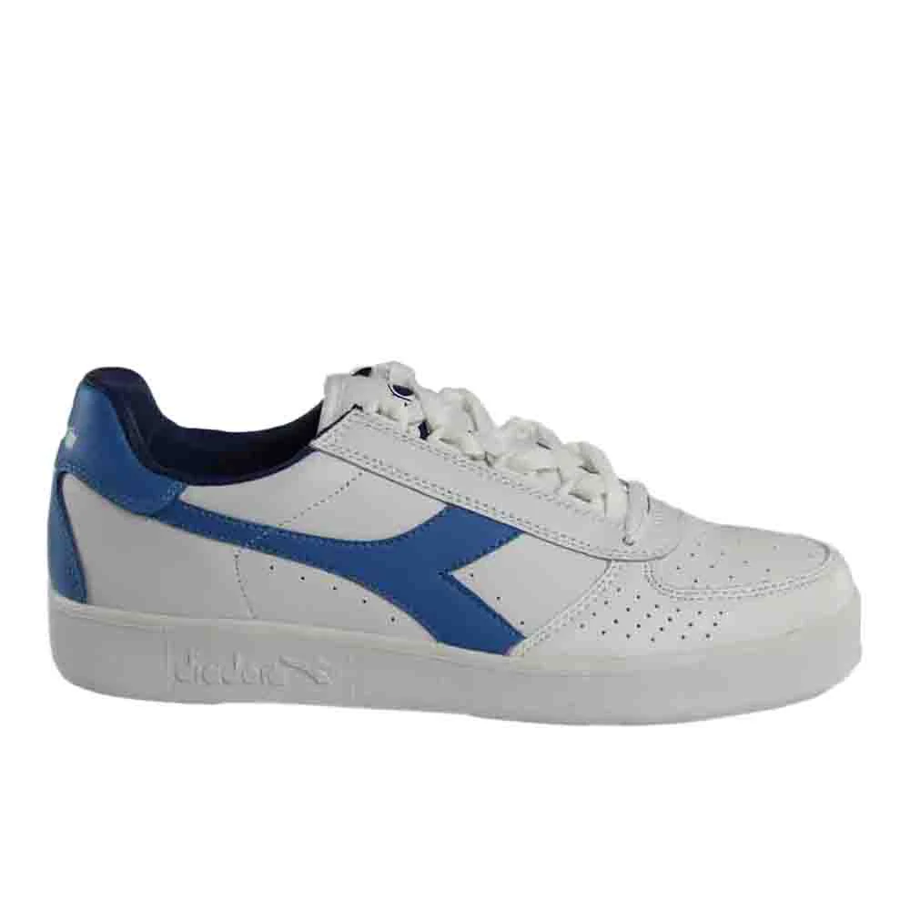 B. Elite Perforated Lace Up Sneakers