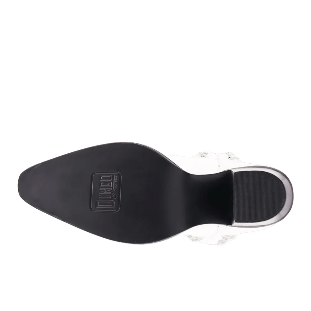 Diamonds Forever Leather Snip Toe Cowboy Boots - Image 5