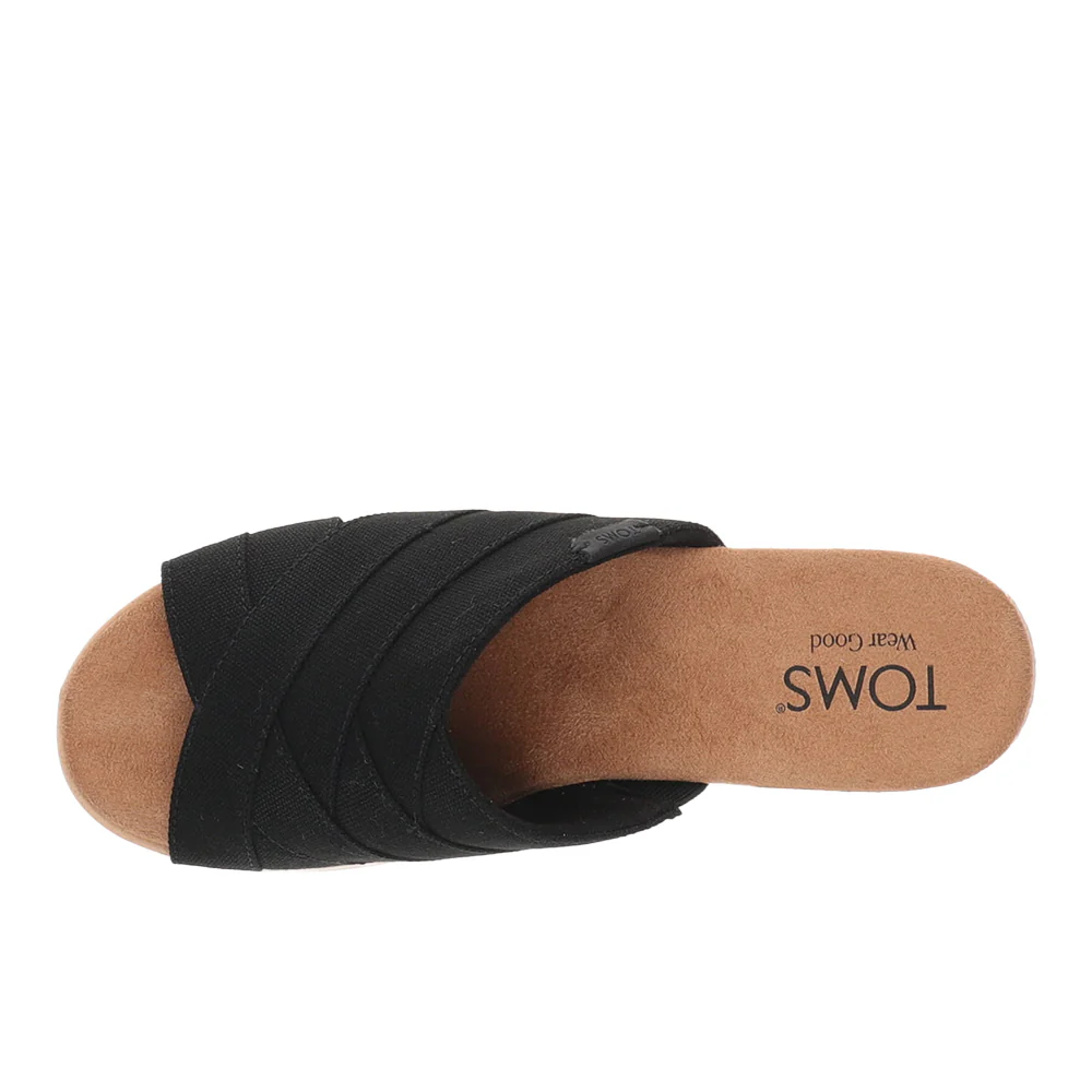 Diana Crossover Wedge Sandals - Image 4